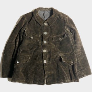 30's FRENCH CORDUROY HUNTING JKT