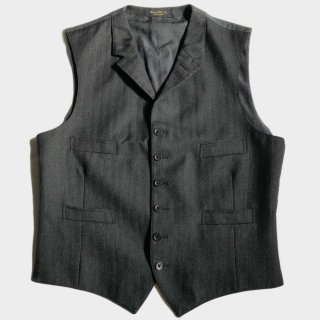 HBT WOOL LAPEL VEST(ITALY-40S)