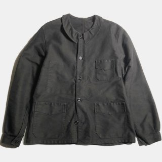 30's BLACK MOLESKIN CHORE JKT(NM)