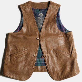 LEATHER HUNTING VEST(USA-XL)