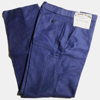 50's F. BLUE MOLESKIN T.(NOS-44)