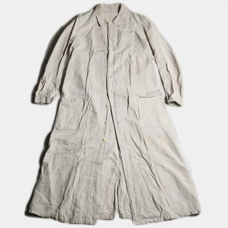 10's F. NATURAL LINEN DUSTER C.