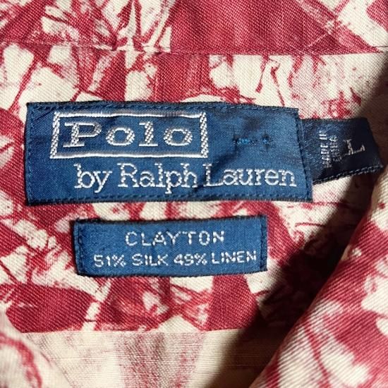 90's SILK/LINEN CLAYTON SH(L), THE FIFTH STREET MARKET