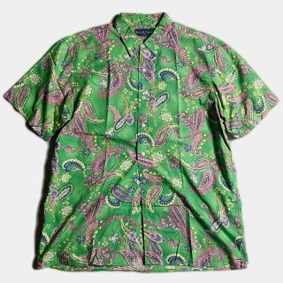 90's PAISLEY B.D. SHIRTS (M)