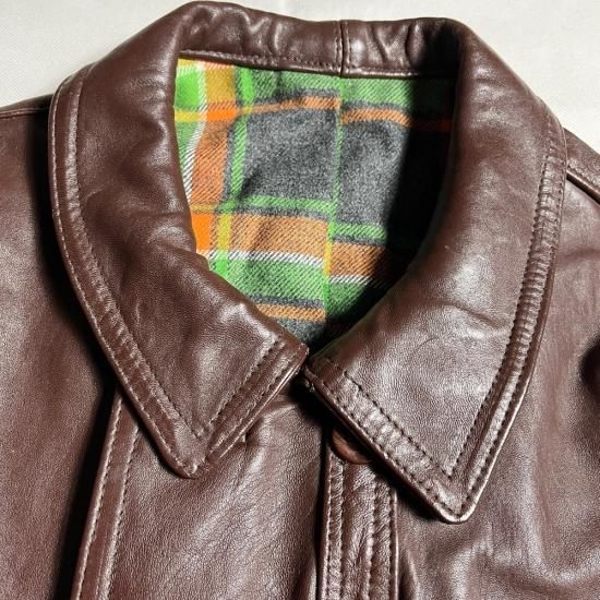 c*r様 50s French ル・ゴルビジェ Le Corbusier ジャケ 50's】French Vintage Le Corbusier Leather Work Jacket 