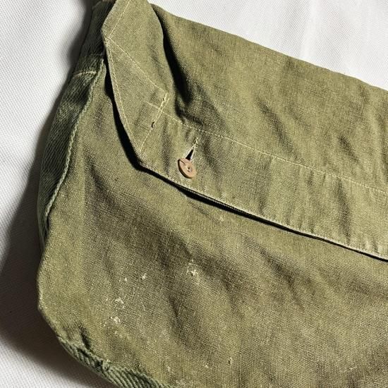 40's FRENCH A. LINEN MUSETTE BAG, THE FIFTH STREET MARKET, 通販サイト 40's FRENCH A. LINEN MUSETTE BAG, THE FIFTH STREET MARKET, 通販サイト