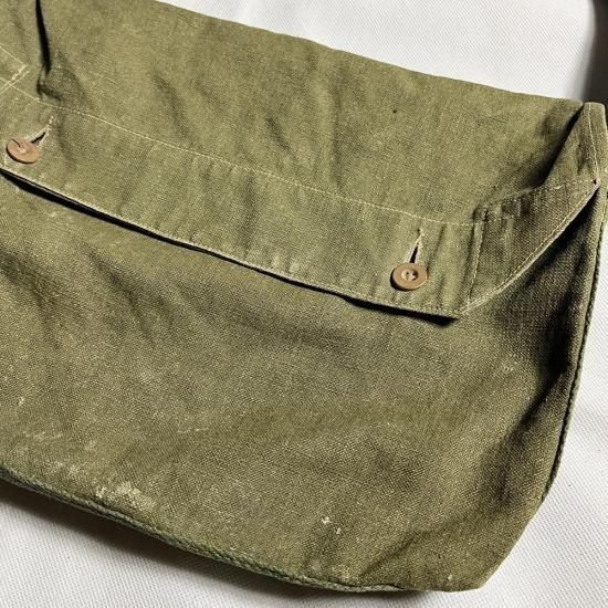 40's FRENCH A. LINEN MUSETTE BAG, THE FIFTH STREET MARKET, 通販サイト