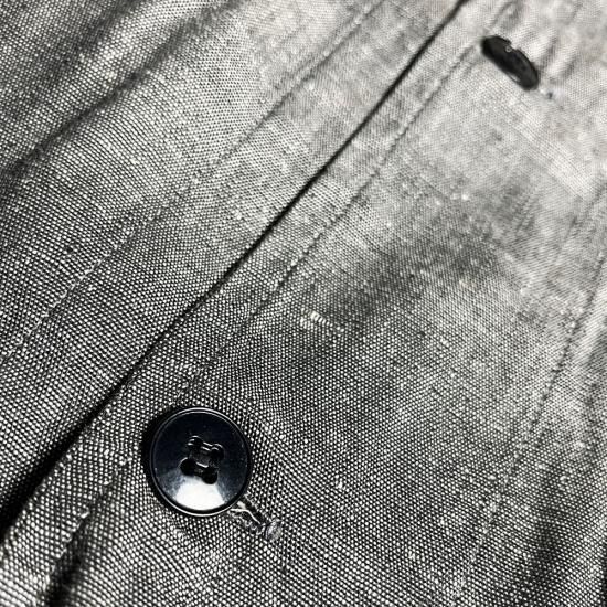 30's F.BK CHAMBRAY LINEN COAT(NOS), THE FIFTH STREET MARKET 30's F.BK CHAMBRAY LINEN COAT(NOS), THE FIFTH STREET MARKET
