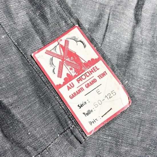 30's F.BK CHAMBRAY LINEN COAT(NOS), THE FIFTH STREET MARKET