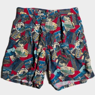 RAYON ALOHA SHORTS(USA-W32)