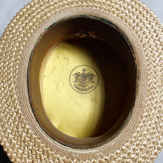30's BOATER HAT(58.5CM), THE FIFTH STREET MARKET