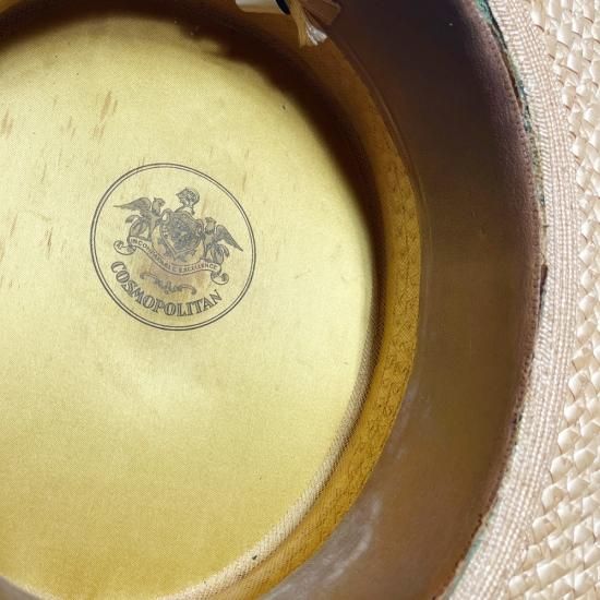 30's BOATER HAT(58.5CM), THE FIFTH STREET MARKET