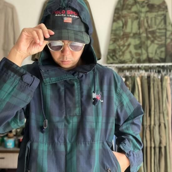 90's PLAID CHECK ANORAK(USA-L), THE FIFTH STREET MARKET 90's PLAID CHECK ANORAK(USA-L), THE FIFTH STREET MARKET