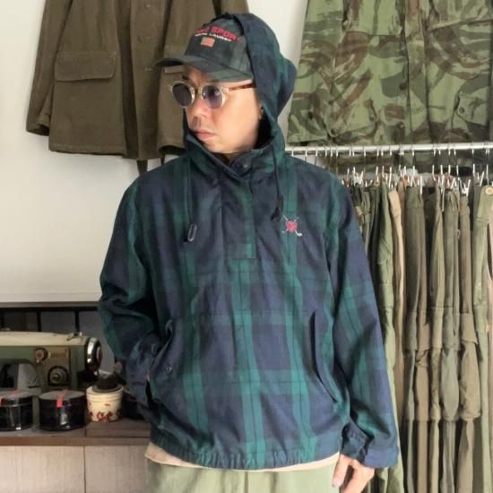 90's PLAID CHECK ANORAK(USA-L), THE FIFTH STREET MARKET 90's PLAID CHECK ANORAK(USA-L), THE FIFTH STREET MARKET