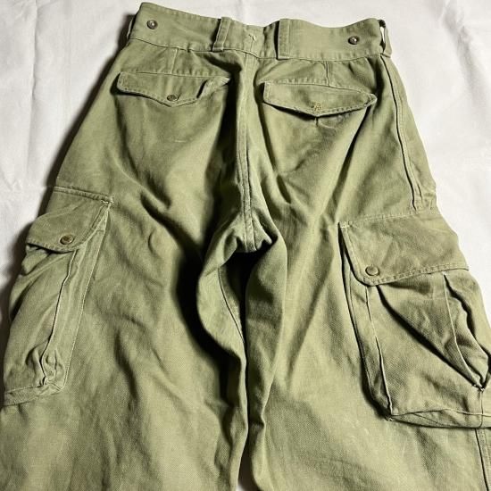 tap47/51 フランス軍 パラトルーパーパンツ m47 40s ヴィンテージ 1940s tap 47/51 パラトルーパーパンツ m47 フランス軍