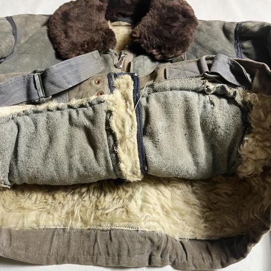 40's LUFTWAFFE MOUTON KANALJACKE, THE FIFTH STREET MARKET 40's LUFTWAFFE MOUTON KANALJACKE, THE FIFTH STREET MARKET