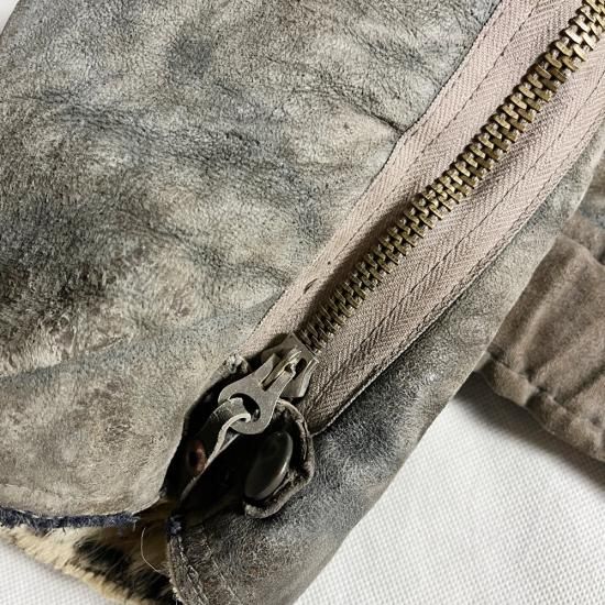 40's LUFTWAFFE MOUTON KANALJACKE, THE FIFTH STREET MARKET