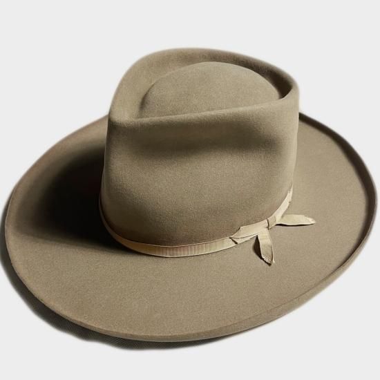 ロイヤルデラックス ステットソン ホンブルグハット Stetson ロイヤルデラックス 1950s Royal Deluxe Stetson ヴォーグ