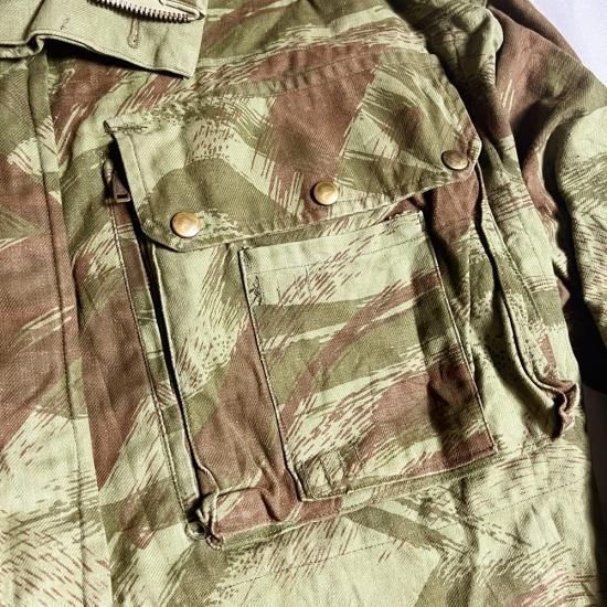 フランス軍TAP47/53リザードカモパラシュートジャケットビーバーテイル