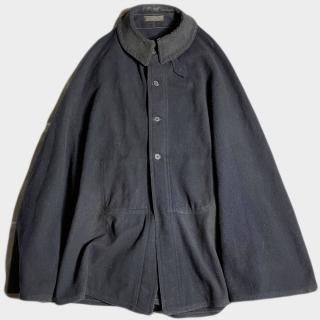 20's FRENCH WOOL CAPE COAT