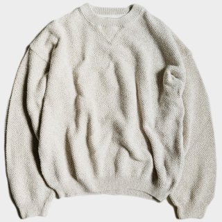 80's MIX COTTON SWEATER(USA-M)