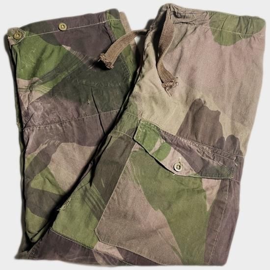 【気質アップ】 40s イギリス軍 SAS ブラッシュストロークカモ オーバーパンツ その他