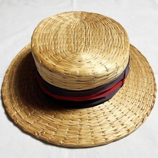 30's BALSTRAW BOATER HAT(NM-58CM), THE FIFTH STREET MARKET