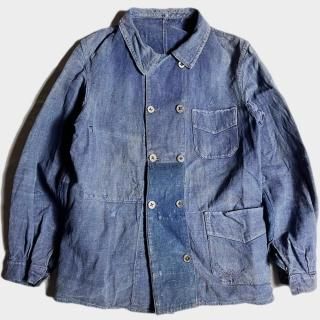 L.30's F.INDIGO LINEN P. D.B. JKT