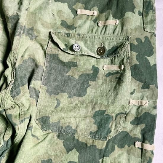 チェコスロバキア軍 クラウドカモ リバーシブル トラウザー