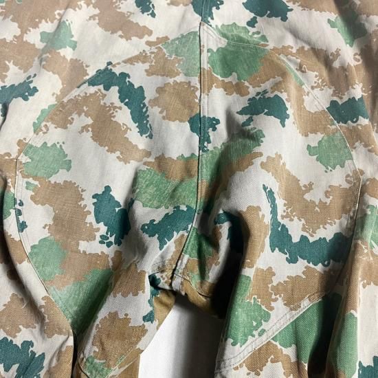 旧東ドイツ 人民軍 タープ ブルメンターン フローラルカモ 旧東ドイツ