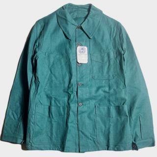 50's F. GREEN TWILL CHORE J(NOS)