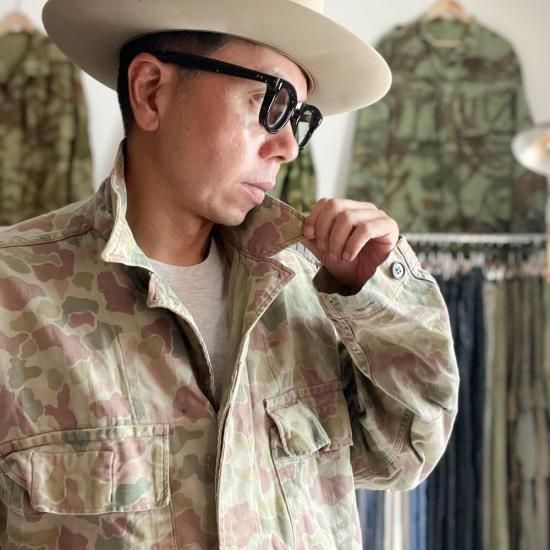 60s ldeal FROGSKIN CAMO ヴィンテージ　カバーオール 60s〜 “ KAMO ” DUCK HUNTER FLOG SKIN CAMO JACKET OLD VINTAGE KAMO