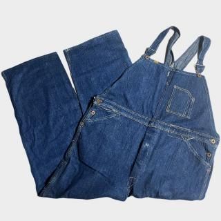 10's RAILROAD DENIM OVERALL(NM)