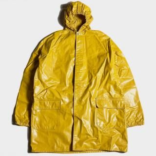 60's FRENCH PVC FISHERMAN COAT