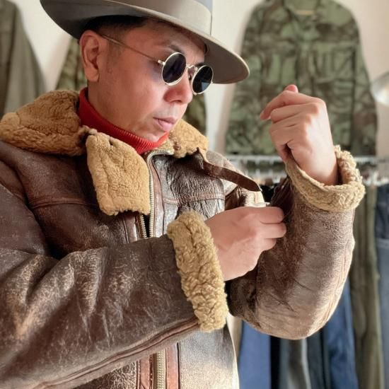 40's RAF IRVIN FLIGHT JACKET, THE FIFTH STREET MARKET 40's RAF IRVIN FLIGHT JACKET, THE FIFTH STREET MARKET