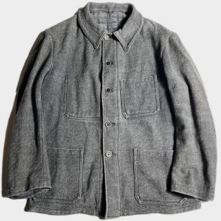 40s F. PASCAL WOOL CHORE JKT(50)