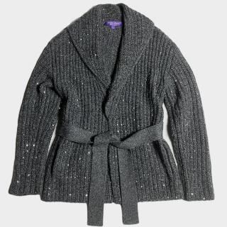SPANGLES CASHMERE GOWN(ITALY-S)