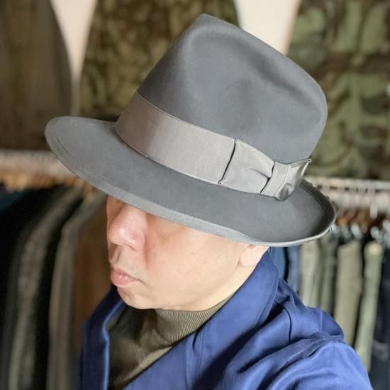 50's TEMPLEFORM フェドラハット 実寸59cm 検索stetson 50's STETSONIAN(57.5CM), THE FIFTH STREET MARKET