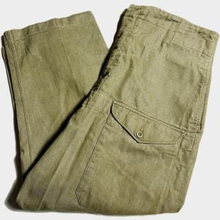 50's BRITISH A. GREEN DENIM O.T.