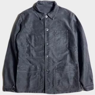 50's BLACK MOLESKIN CHORE J.(44)