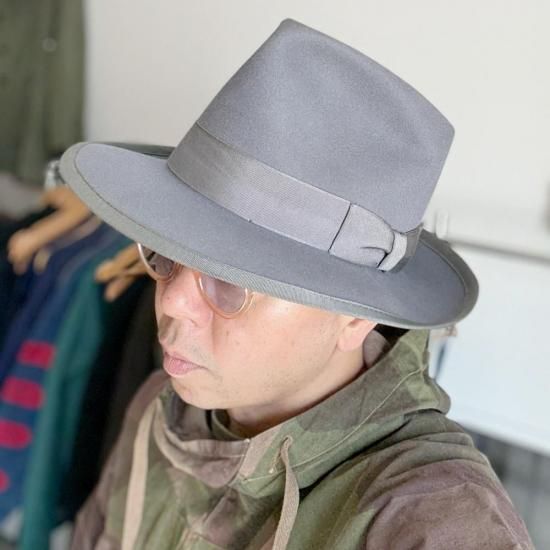 ステットソン 50s ヴィンテージ XLサイズ シルバーグレー 50's