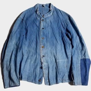 20's F.INDIGO LINEN MECHANIC JKT
