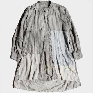 30's F. PATCHWORK STRIPE GRANDPA S.