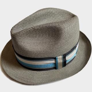 60's STRIPE RIBBON MILAN H.(59CM)