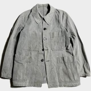 50's F. HBT BK CHAMBRAY CHORE J.