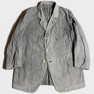 30's F. STRIPE METIS SACK COAT