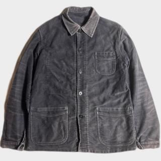 50's F.BLACK MOLESKIN CHORE J.(46)