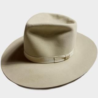 未使用　ステットソン　白ハット STETSON ステットソン 帽子 メンズ レディース FLAT LACE PANAMA