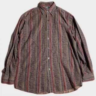 90's SILK/COTTON LOWELL SPORT S.(M)