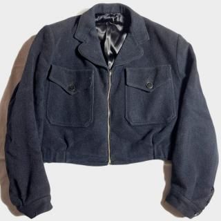 40's FRENCH WOOL CYCLIST JKT